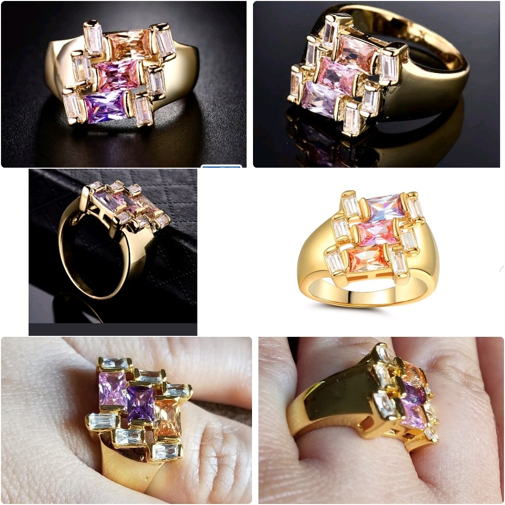 24k Yellow Gold Filled Ring